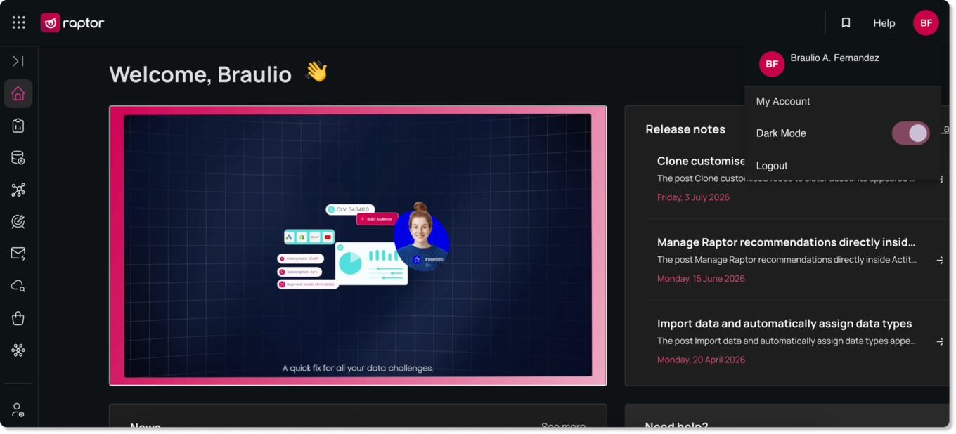 July 2026 dark mode