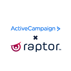 Active Campaign and Raptor Services integrations